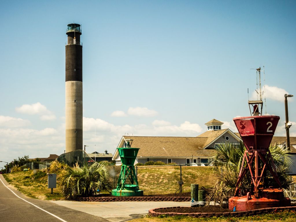 Oak Island Lightouse, Oak Island, Nc