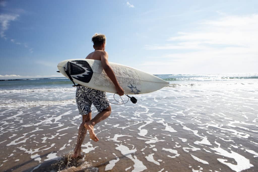 Surfs Up - Easy Beach Access With A Holden Beach Go Lf Cart Rental From Bazen Golf Cars.